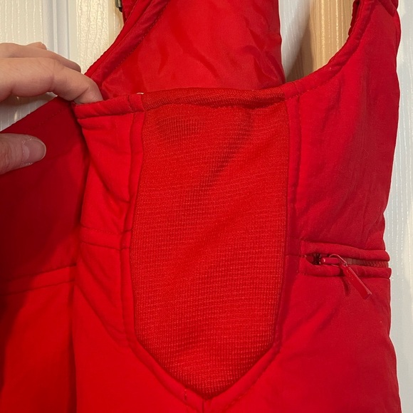 VTG Ossi Skiwear red bib ski pants w/ suspenders men’s sz L *NWT* - Picture 9 of 16